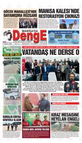 MANİSA'DA DENGE