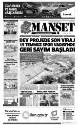 KAHRAMANMARAŞ MANŞET