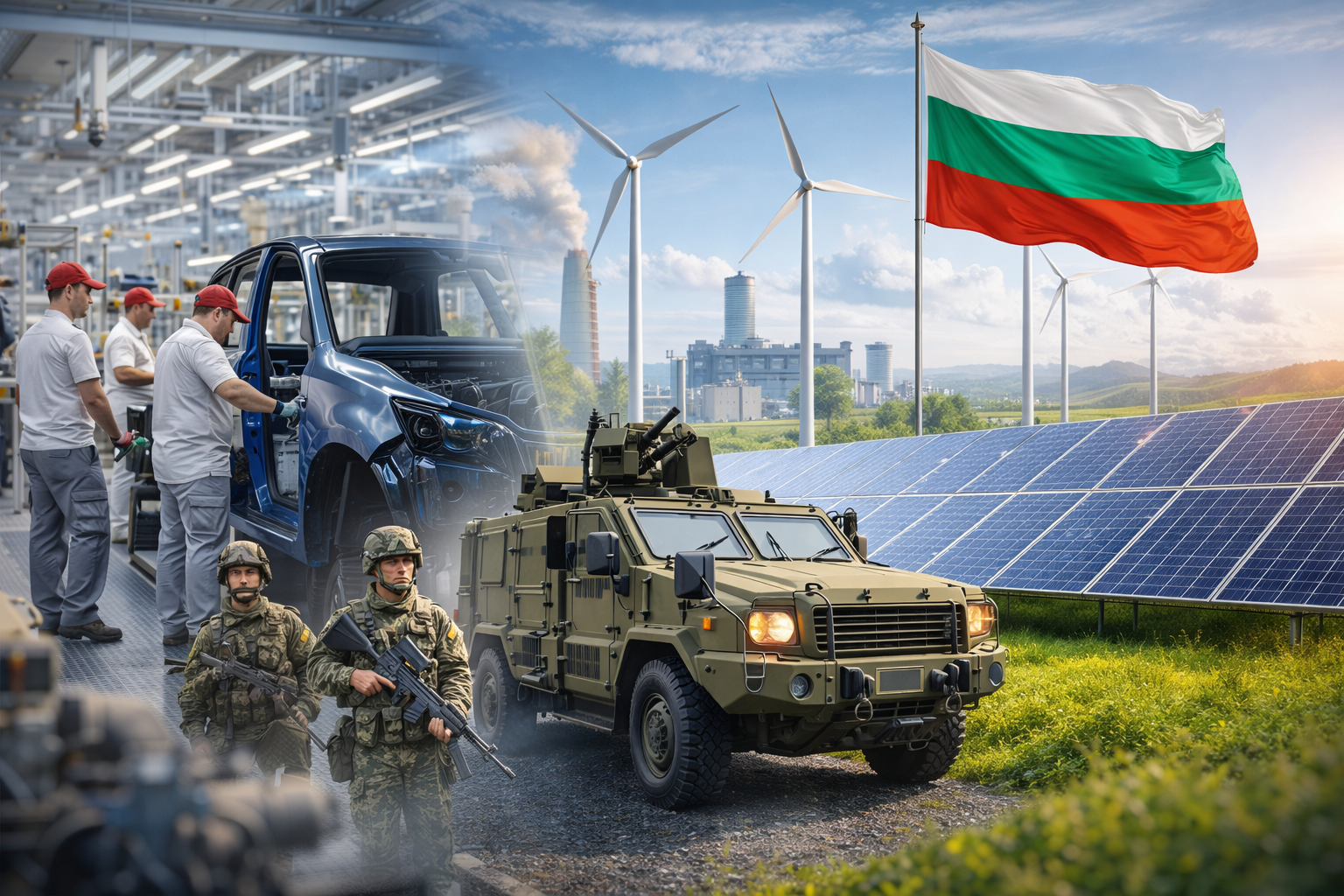 Bulgaristan Sanayi Yatırımlarında Öne Çıkıyor: Üretim, Savunma ve Yeşil Enerji Atağı